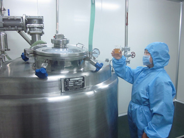 灌装前检查质量